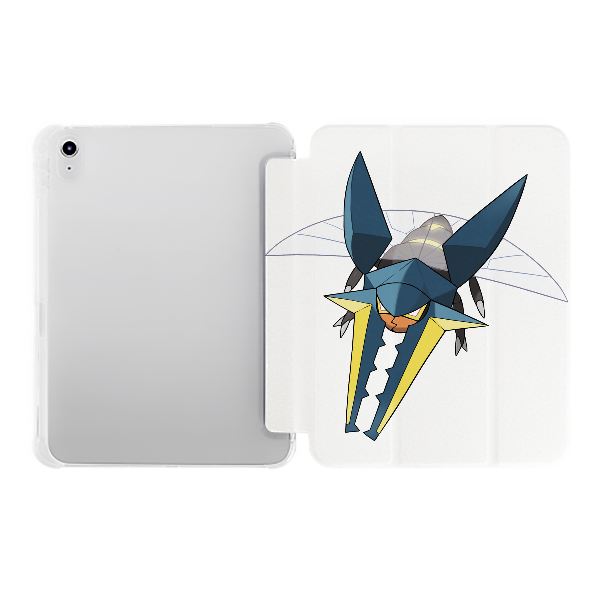 （画像用） ポケットモンスター Pokémon IPad ケース ペン収納付き 三つ折りスタンド PUレザー×シリコン 対応機種9.5/10.5/10.9インチ